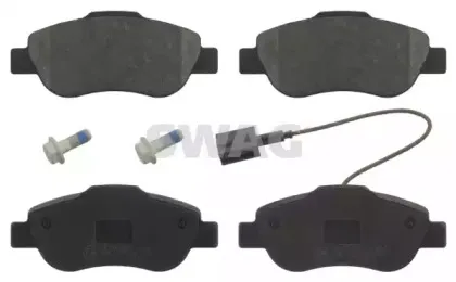 Комплект тормозных колодок, дисковый тормоз SWAG купить